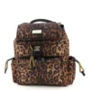 Dolce & Gabbana Leopard Printed Backpack - Multi