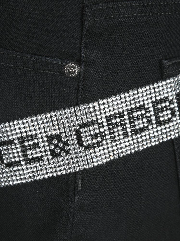 Dolce & Gabbana Embellished Logo Skirt - Black 6 Dolce & Gabbana Embellished Logo Skirt - Black - Image 6