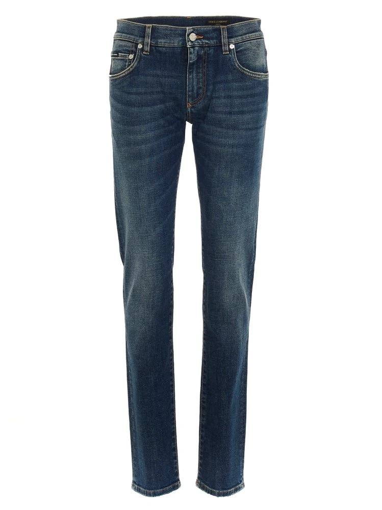 Dolce & Gabbana Skinny Stretch Jeans - Blue 1 Dolce & Gabbana Skinny Stretch Jeans - Blue