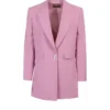 ( New Season ) Dolce & Gabbana Single-Breasted Tailored Blazer - Purple
