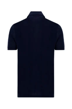 ( New Season ) Dolce & Gabbana Logo Patch Polo Shirt - Navy -Cheap Vestureo Store 9292c6134551335419bfef03b8888583