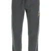Dolce & Gabbana Bee Embroidered Jogger Pants - Grey
