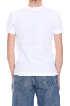 ( New Season ) Dolce & Gabbana Logo Plaque Crewneck T-Shirt - White -Cheap Vestureo Store 9321f54c07ffa01e29ad068e5cdc4b36