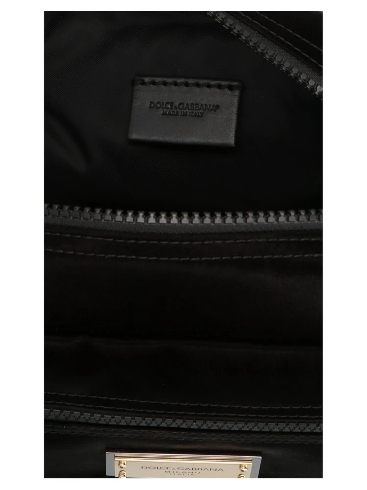Dolce & Gabbana Logo Plaque Toiletry Bag - Black 3 Dolce & Gabbana Logo Plaque Toiletry Bag - Black - Image 3