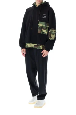 ( New Season ) Dolce & Gabbana Camoufalge Detailed Hoodie - Multi -Cheap Vestureo Store 94c872f0998c60b383857a113108665b