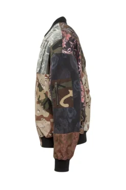 ( New Season ) Dolce & Gabbana Patchwork Zip-Up Bomber Jacket - Multi -Cheap Vestureo Store 964517654c79d5bd4db8ceb9588a87a5