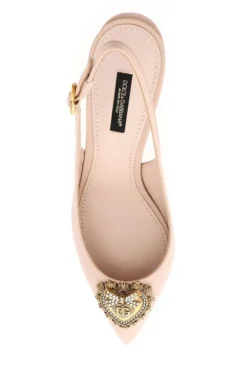 ( New Season ) Dolce & Gabbana Devotion Pointed Toe Pumps - Pink -Cheap Vestureo Store 974f61d644a39fb49516430f60815d9b