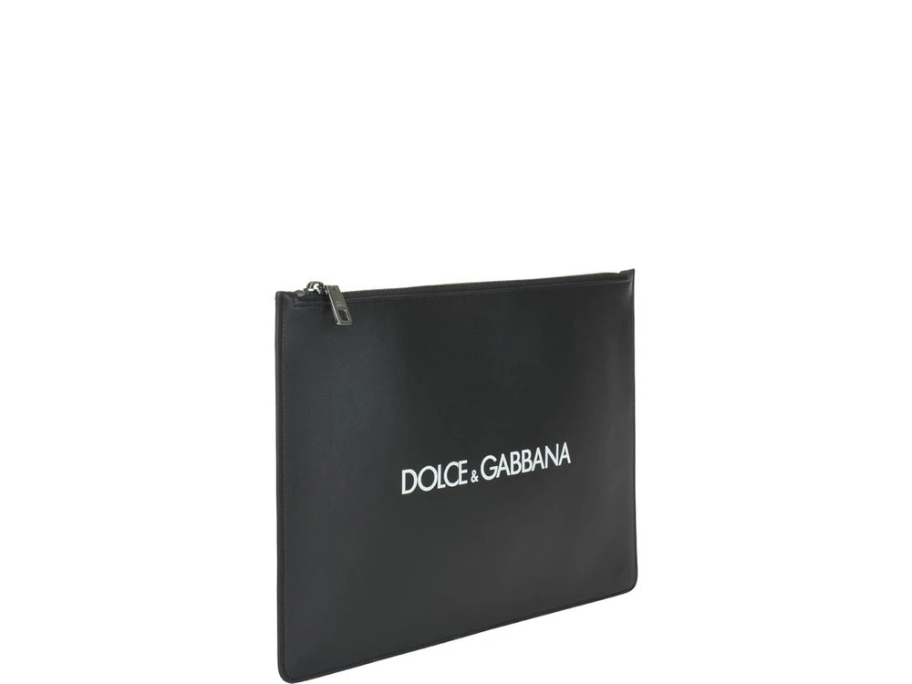 Dolce & Gabbana Logo Print Document Holder - Black 3 Dolce & Gabbana Logo Print Document Holder - Black - Image 3