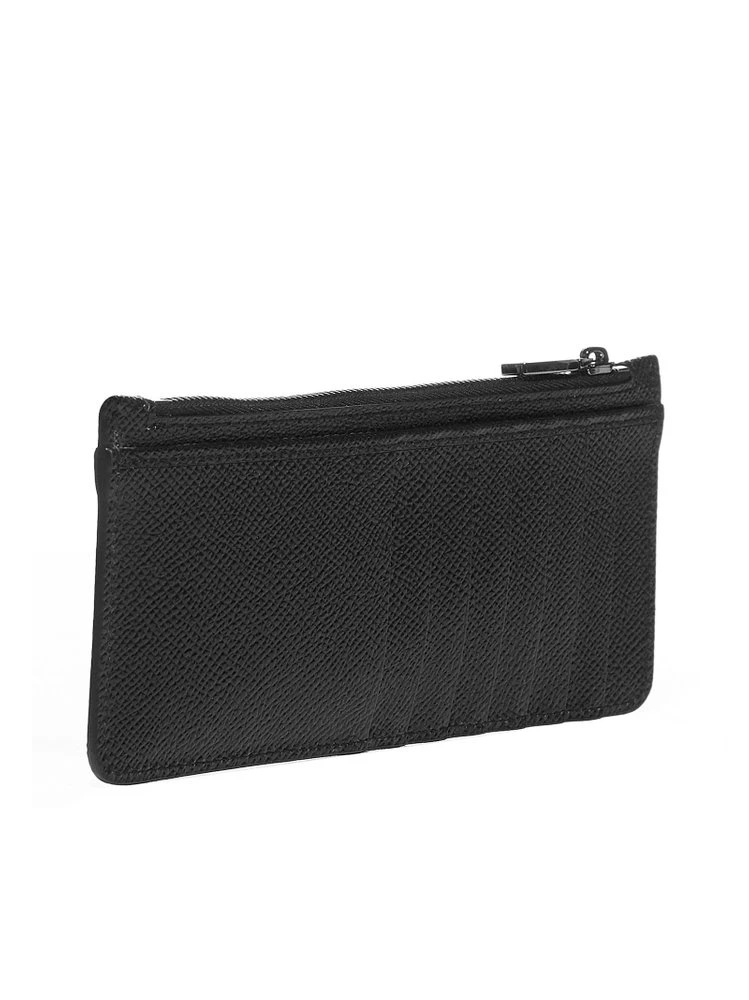 Dolce & Gabbana Zipped Card Case - Black 2 Dolce & Gabbana Zipped Card Case - Black - Image 2