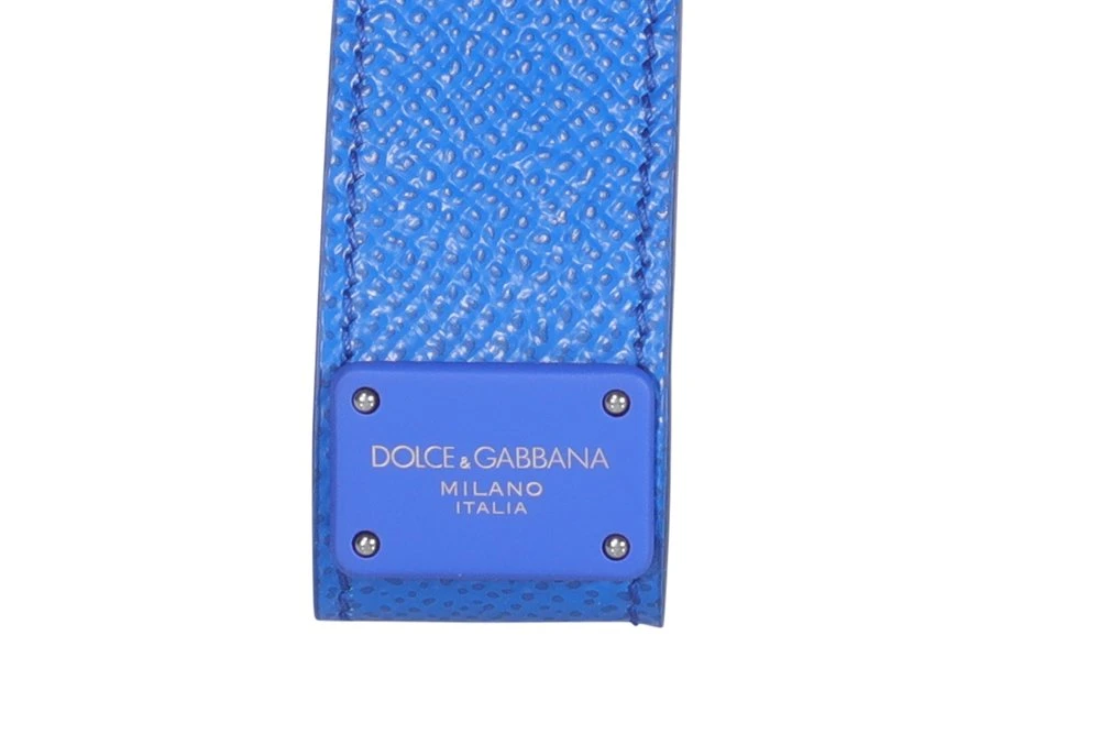 ( New Season ) Dolce & Gabbana Logo Keyring - Blue 3 ( New Season ) Dolce & Gabbana Logo Keyring - Blue - Image 3