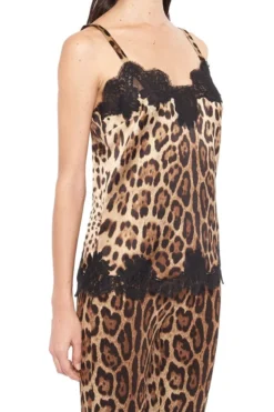 Dolce & Gabbana Leopard Print Lace Camisole - Multi 6 Dolce & Gabbana Leopard Print Lace Camisole - Multi -Cheap Vestureo Store 9865e18ada93d1aca5f62d9886a3cfca