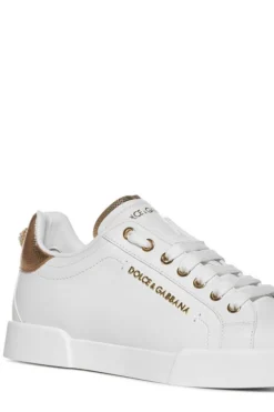 ( New Season ) Dolce & Gabbana Portofino Sneakers - White -Cheap Vestureo Store 992244957d31e69802698a0559ca361b