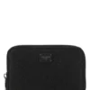 Dolce & Gabbana Logo Plaque Zip-Around Wallet - Black