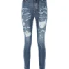Dolce & Gabbana Distressed Skinny Jeans - Blue
