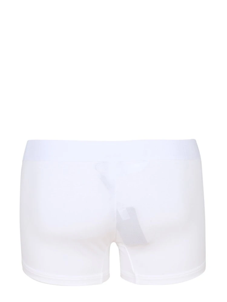 Dolce & Gabbana Logo Waistband Boxer Briefs - White 2 Dolce & Gabbana Logo Waistband Boxer Briefs - White - Image 2