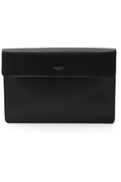 ( New Season ) Dolce & Gabbana Logo Clutch Bag - Black
