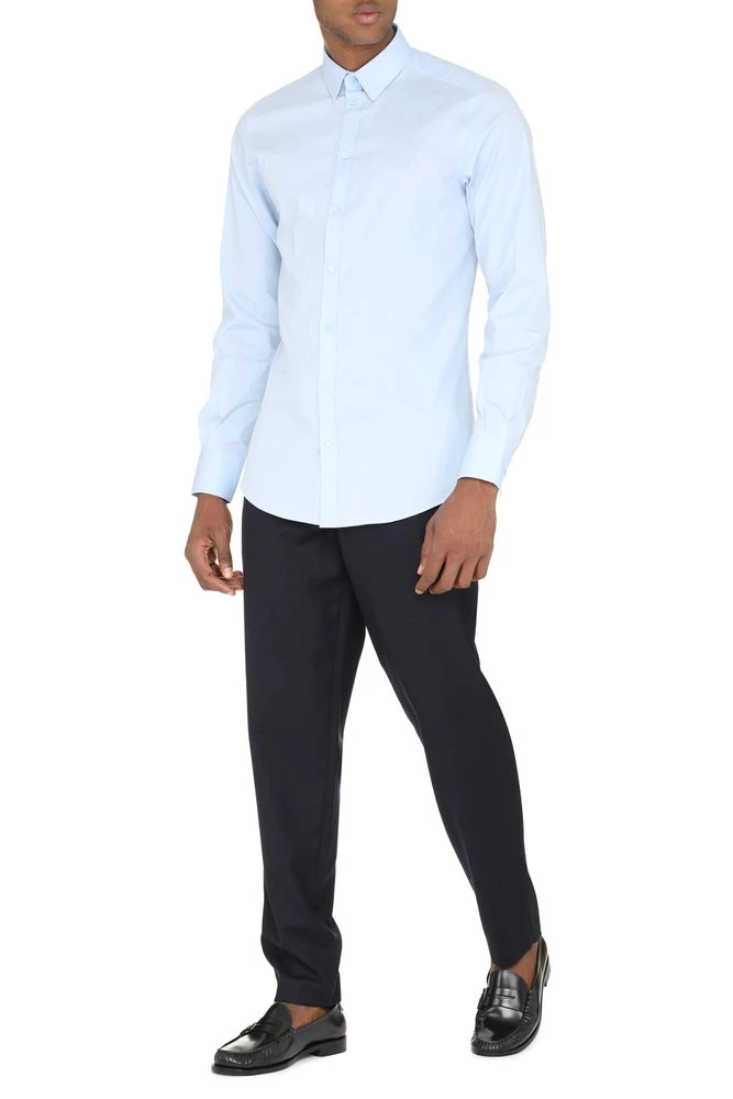 Dolce & Gabbana Classic Tailored Shirt - Blue 3 Dolce & Gabbana Classic Tailored Shirt - Blue - Image 3