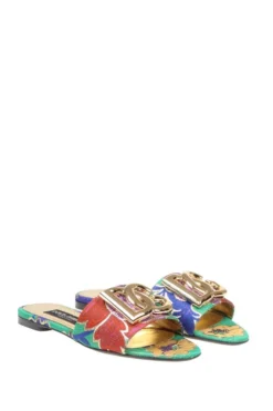( New Season ) Dolce & Gabbana Logo Plaque Open-Toe Slides - Multi 7 ( New Season ) Dolce & Gabbana Logo Plaque Open-Toe Slides - Multi -Cheap Vestureo Store 9acb74c21b1c0174767a5feeea6a8cbc