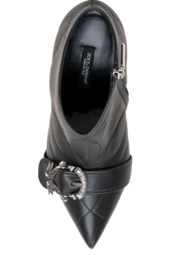 Dolce & Gabbana Devotion Ankle Booties - Black -Cheap Vestureo Store 9b5283005abd57cf22227ecf6287d73f