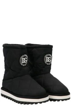 Dolce & Gabbana Logo Patched Padded Boots - Black 6 Dolce & Gabbana Logo Patched Padded Boots - Black -Cheap Vestureo Store 9ba7376a1dab88e2053829bc336a453b