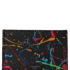 ( New Season ) Dolce & Gabbana Logo Patch Painted Cardholder - Multi