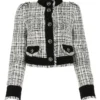 Dolce & Gabbana Cropped Tweed Jacket - Multi