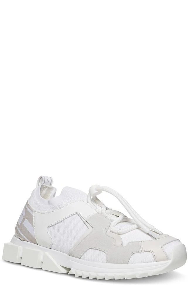 Dolce & Gabbana Sorrento Chunky Trekking Sneakers - White 1 Dolce & Gabbana Sorrento Chunky Trekking Sneakers - White