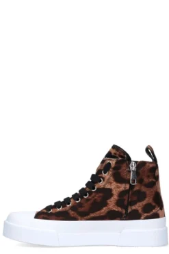Dolce & Gabbana Leopard Print High-Top Sneakers - Multi -Cheap Vestureo Store 9c680e8fa55ad5bcd5db0f773044ae3c