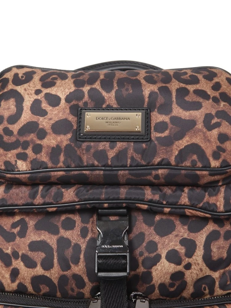 Dolce & Gabbana Leopard Printed Backpack - Multi 5 Dolce & Gabbana Leopard Printed Backpack - Multi - Image 5
