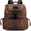 Dolce & Gabbana Leopard Printed Backpack - Multi