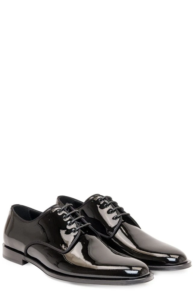 Dolce & Gabbana Classic Derby Shoes - Black 4 Dolce & Gabbana Classic Derby Shoes - Black - Image 4