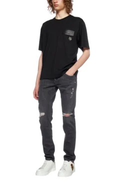 Dolce & Gabbana Ripped Skinny Leg Jeans - Black 10 Dolce & Gabbana Ripped Skinny Leg Jeans - Black -Cheap Vestureo Store 9d887ad37a33864e691d94ce230fd5dd