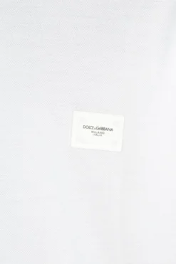 Dolce & Gabbana Logo Plaque Polo Shirt - White 5 Dolce & Gabbana Logo Plaque Polo Shirt - White -Cheap Vestureo Store 9d9d0daafb0391f7afef32f41da07133