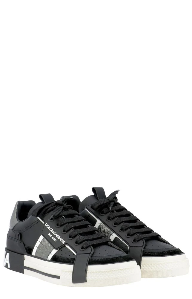 Dolce & Gabbana Custom 2.Zero Sneakers - Black 3 Dolce & Gabbana Custom 2.Zero Sneakers - Black - Image 3