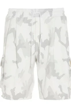 Dolce & Gabbana Camouflage Bermuda Shorts - White