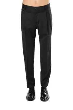 Dolce & Gabbana Straight Leg Tailored Trousers - Black
