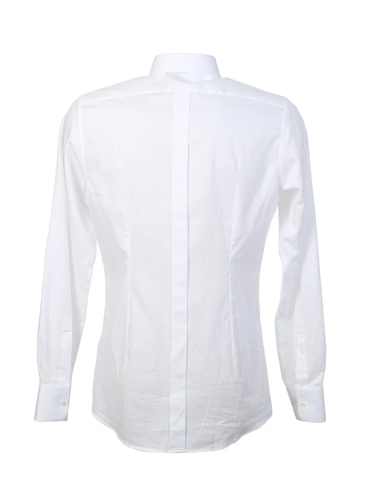 ( New Season ) Dolce & Gabbana Classic Tailored Shirt - White 2 ( New Season ) Dolce & Gabbana Classic Tailored Shirt - White - Image 2