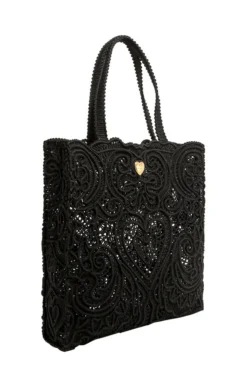 Dolce & Gabbana Beatrica Cordonetto Lace Medium Shopping Bag - Black 5 Dolce & Gabbana Beatrica Cordonetto Lace Medium Shopping Bag - Black -Cheap Vestureo Store 9fb69f2ebb5e604c709282c93b0c9031