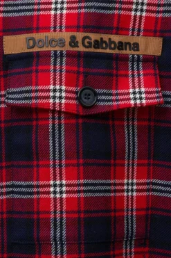 Dolce & Gabbana Logo Patch Checked Shirt - Multi -Cheap Vestureo Store 9fdabf64b9e770bc63241a3ac5e5c5db