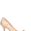 Dolce & Gabbana Taormina Lace Embellished Pumps - Pink