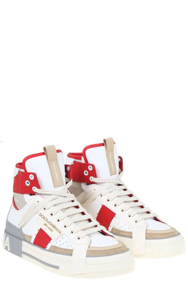 Dolce & Gabbana 2.Zero High-Top Sneakers - Multi 3 Dolce & Gabbana 2.Zero High-Top Sneakers - Multi - Image 3