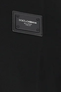 Dolce & Gabbana Logo Patch T-Shirt - Black -Cheap Vestureo Store a09d1088c1dd2c66857e1d127246e2f9