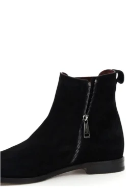 Dolce & Gabbana Giotto Velvet Ankle Boots - Black -Cheap Vestureo Store a2197ca126608cdfaaa592ba532c13ad