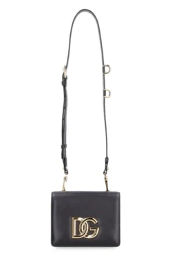 Dolce & Gabbana Millennials DG Crossbody Bag - Black -Cheap Vestureo Store a26e34f725af334cf0c2b9de45b164c9
