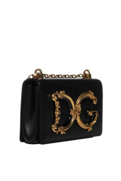( New Season ) Dolce & Gabbana DG Girls Shoulder Bag - Black -Cheap Vestureo Store a2d41d12860aa51ccc6896f9571486aa