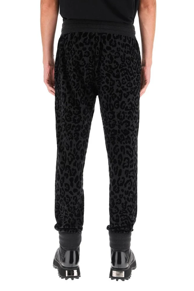 Dolce & Gabbana Animal Print Drawstring Pants - Multi 4 Dolce & Gabbana Animal Print Drawstring Pants - Multi - Image 4