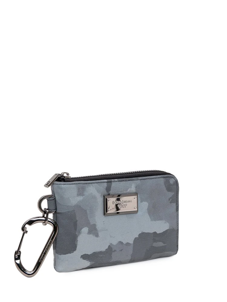 Dolce & Gabbana Camouflage Print Zipped Wallet - Grey 3 Dolce & Gabbana Camouflage Print Zipped Wallet - Grey - Image 3