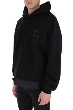Dolce & Gabbana Logo Patch Hoodie - Black 5 Dolce & Gabbana Logo Patch Hoodie - Black -Cheap Vestureo Store a42f93de7786d958701265a15f99edd6