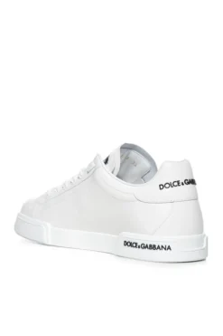 Dolce & Gabbana Portofino Low-Top Sneakers - White -Cheap Vestureo Store a445594d78645b21991147a4c04d47d5