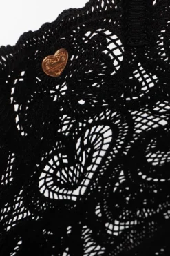 ( New Season ) Dolce & Gabbana Logo Plaque Lace Large Tote Bag - Black -Cheap Vestureo Store a4d0f2a0b84254ef56d3a3936e4c8074